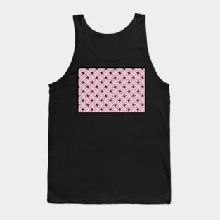 Pink Swirls Pattern Mix and Match Tank Top